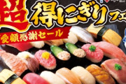 【超速報】寿司20貫、1080円ｗｗｗｗｗ