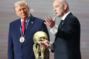 トランプ米大統領へのFIFA平和賞授与は「政治的中立に関する規則違反」FIFA会長の調査と平和賞の廃止をノルウェー協会が要