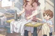 【悲報】学校から呼び出され、子どものアイロン掛けで大戦争勃発wwww
