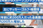 【朗報】7年間で1200万人増…劇的変化の“最新市場”　日本人の1/8が課金するスポーツ有料配信ｗｗｗｗｗｗ