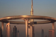 ドバイのブルジュ・ハリファを取り囲む巨大リングの構想建築物｢DOWNTOWN CIRCLE｣を発表！