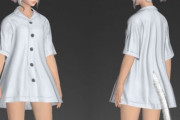 【FF14】彼シャツミコッテ急増中！？6.4おしゃれ着「プレーンパジャマ」を胴のみ装備すると”彼シャツ”になると話題にｗｗｗｗｗｗ