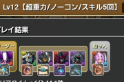 【パズドラ】Lv12の攻略パーティどんな感じ？【スキル使用5回】