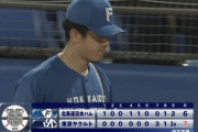 日ハム北山、2試合連続サヨナラ被弾