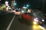【福岡】これは怖い。バイク乗りの目の前で起きた大事故の瞬間。