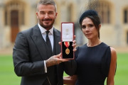 元英代表ベッカム氏、ナイトの称号を授与「自分が受けるとは思ってもみなかった」