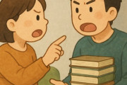 【夫婦】趣味が読書で本に小遣い注ぎまくったら妻と大喧嘩になったんだが