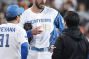 【悲報】日ハムバーヘイゲン、股関節を気にしていた模様