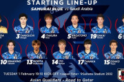 【速報】サッカー日本代表vsサウジ戦、大一番のスタメン発表キターー！！ｗｗｗｗｗｗｗ