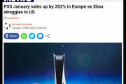 PS5がEUで爆売れ、品薄解消で売り上げ２００％増、Xboxは低迷（海外の反応）