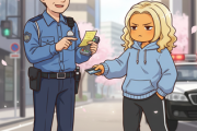 警察にきっぷ切られた時　素直に払ってるやつ