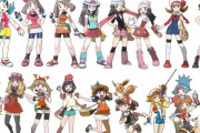 【画像】ポケモンの女主人公さん、皆かわいい