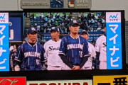 【画像】スワローズの新ユニフォーム