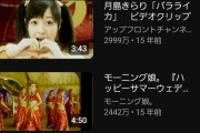 【速報】Juice=Juice「盛れ！ミ・アモーレ」MVが再生回数で「夢幻クライマックス」MVを撃破！【現在歴代14位、1,103万再生】