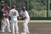 陽岱鋼 二軍の試合で1打席立っただけで途中交代