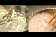 うどん　実物とアニメの対比動画　外国人「日本のアニメを真似た中国の映画じゃない？」「千と千尋の神隠しにある食べ物を思い出した」