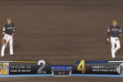 【vs.ソフトバンク】日ハム、今川の内野ゴロの間に3塁ランナーが生還し再び2点差に！