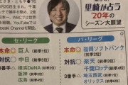 里崎「セの本命は巨人、対抗は中日。」なんでこの人中日の評価高いの…