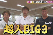【画像】プロ野球の筋肉超人BIG3の方々はこちら！