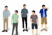 【画像】夏の『メンズファッション』の正解、見せたろか？