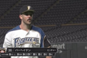 【vsソフトバンク】日ハムバーヘイゲン、5回途中84球で降板