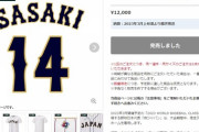 侍ジャパンのユニフォーム、販売開始から約10分で完売…