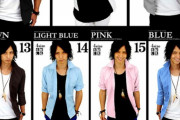 【画像】最近ファッションにハマってるオシャレ男子見習いなんだがこのシャツの色で悩んでる
