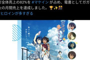 【朗報】某人気ラノベ、ガガガ文庫での電子売上の8割を占める。歴代最大の月間売上を達成へｗｗｗｗ