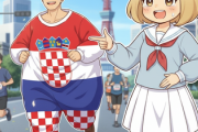 【画像】大阪マラソン選手、クロアチア国旗みたいな服で走るwwwwwwwwwwwwwwwwww