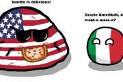 【アメリカ】味の爆発【ポーランドボール】
