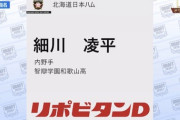 日ハム、ドラフト4位で智辯和歌山・細川凌平を指名！