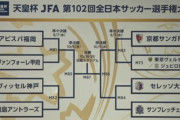 ◆天皇杯◆R8組み合わせ決定！神戸×鹿島、C大阪×広島、福岡×甲府、京都×（東緑×磐田の勝者）