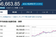 日経が2000も上がってるのに持ってる株ほとんど上がってねーんだが、、、