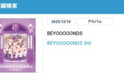 BEYOOOOONDSのアルバム発売週が今日で終わるため、ハロプロの新商品（CD・デジタル・Blu-ray・写真集）リリース予定がなくなったんだが