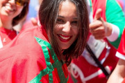 ◆画像◆モロッコ美女サポとクロアチア美女サポ、どっち？