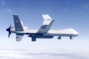 【動画】米無人機MQ-9（リーパー）の直ぐそばをフライバイするロシア機からの映像。