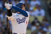 大谷翔平、3戦ぶり34号ソロ 本塁打王争いで2位に2本差 自己最多シーズン48発ペース