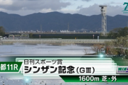 【シンザン記念】ノーブルロジャー＆川田騎手がｷﾀ━━━━(ﾟ∀ﾟ)━━━━!!