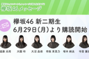 【欅坂46】早速トレンド入りした新2期生も！すでに続々とメッセージが着弾中