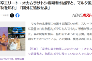【悲報】慶應卒エリート男、海外で猫を殺して国際問題になるｗｗｗｗ
