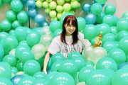 【櫻坂46】緑の風船に囲まれた菅井友香ちゃんがかわいいwwww
