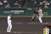 【阪神対巨人11回戦】巨人、8回表に岡本の2点タイムリーで１点差に詰め寄る！！！！！
