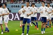 運命のスペイン戦キックオフ　サッカー日本代表