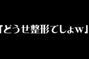 一家みんな似た顔をしてるのに、私に何かにつけて「どうせ整形でしょw」って煽るというか明らかに馬鹿にしてくる人がいるのがすっごくストレス