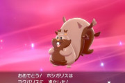 【画像】二次創作界でも人気の新ポケモン『ヨクバリス』、笑った顔が可愛すぎるｗ