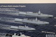 三菱のFFM(新型護衛艦)ベースのバリエーションポンチ絵、警備隊向けからストレッチして次世代DDまで…！