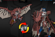 モンハンとトランスフォーマーがコラボ！！リオレウスプライム誕生！！