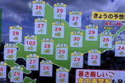 彡(ﾟ)(ﾟ)「あっついなあ…札幌の予想気温見たろ！」