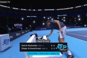 メドベデフがシュワルツマンに快勝しツアーファイナルズ3勝目！シュワは全敗で終了！