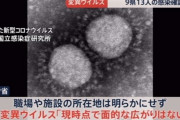 変異ウイルスが9県で13人の感染確認 英・南アに滞在歴なく市中感染の疑い